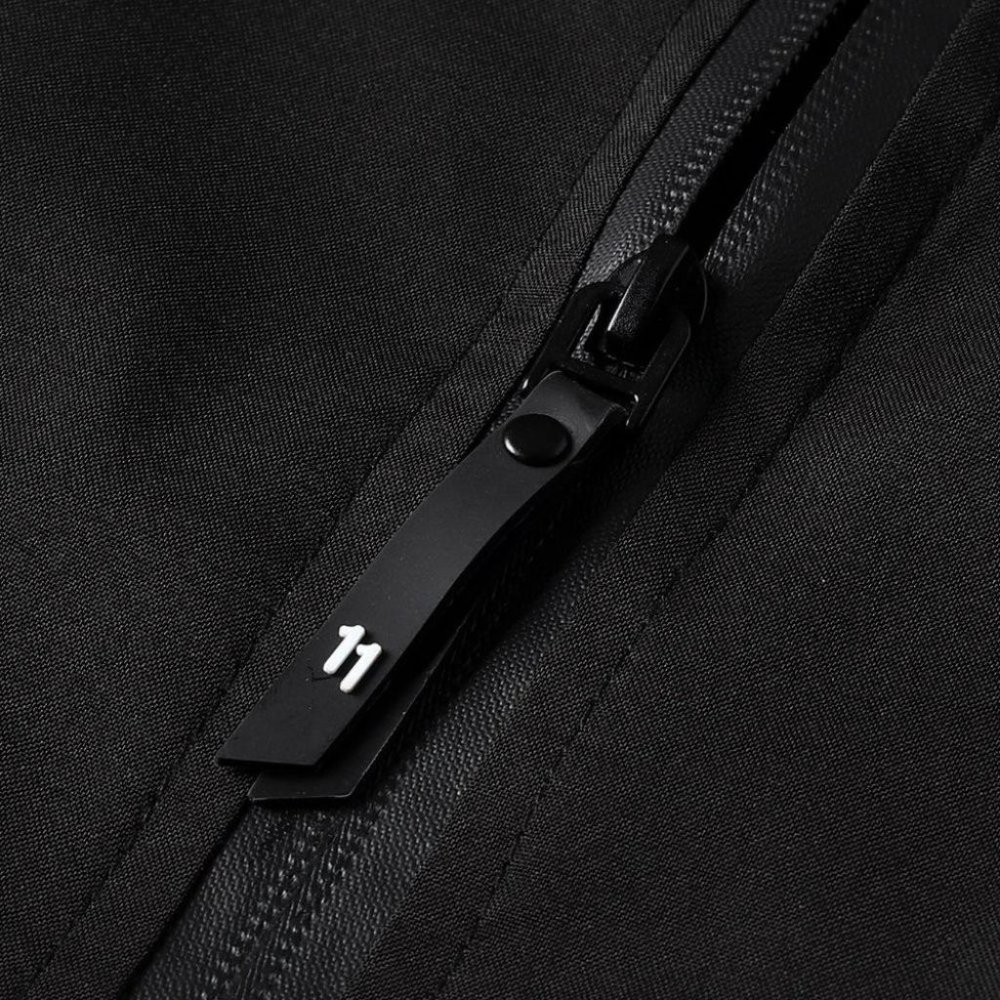 Black Mens Bomber Jacket - Picture 4 of 6